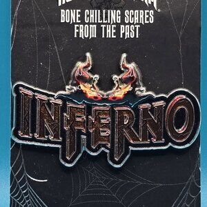 SeaWorld Busch Gardens Howl-O-Scream Inferno Scares From the Past Trading Pin